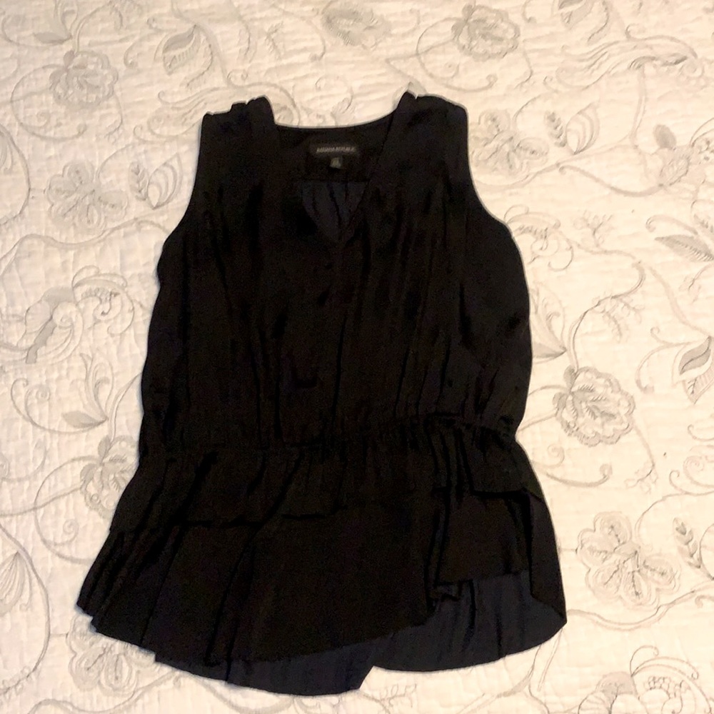 Banana Republic Peplum Top PXS